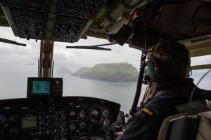 Helicopter to Stóra Dímun
Photo: