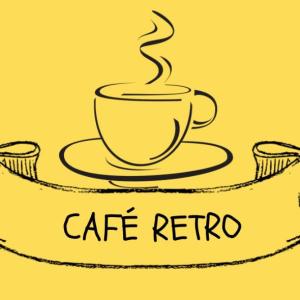 Cafe retro logo