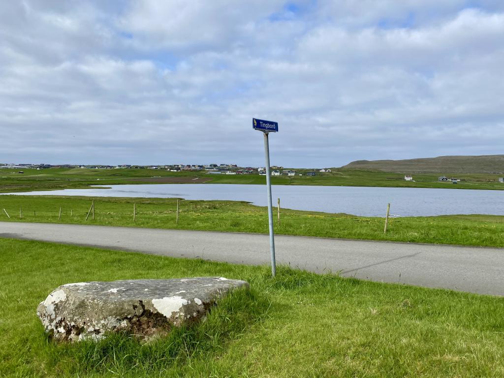 Tingborð, historical site in Sandur